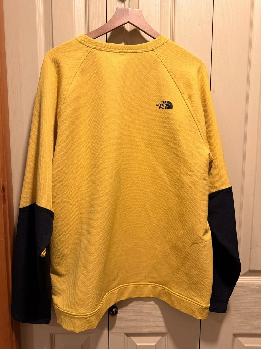 The North Face Yellow & Black Lightweight Crew Sweatshirt